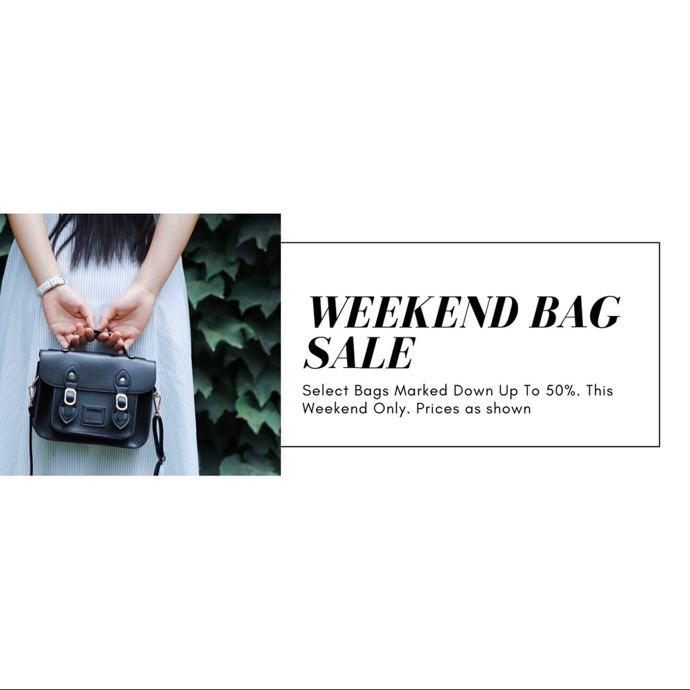🎁🎄🎁 HOLIDAY BAG SALE! 50% -60% OFF
